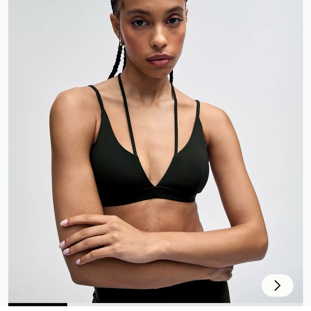 Lululemon Athletica Black Strappy Bra